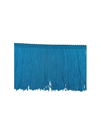 Frange rayonne turquoise-5 cm